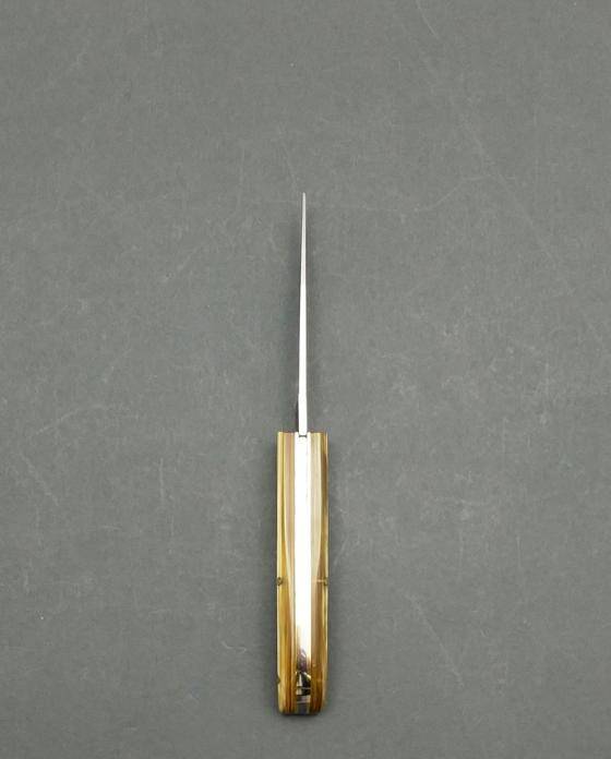 Складной карманный нож, ручка натуральный рог DUE BUOI 230 C