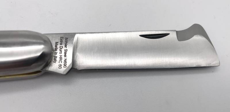 Прививочный нож DUE BUOI 203С BÖHLER N690 Для левшей